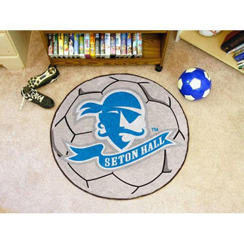 Seton Hall Pirates NCAA Soccer Ball Round Floor Mat (29)