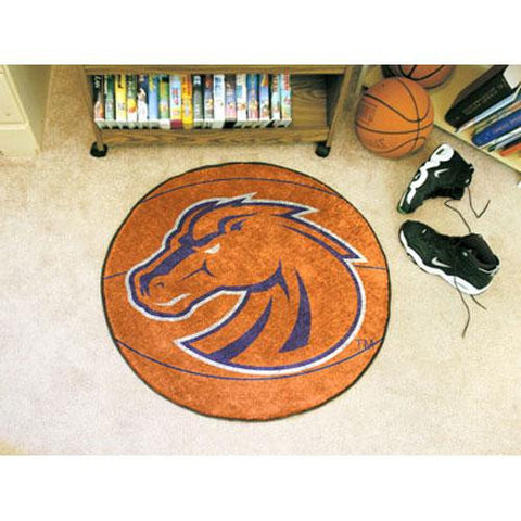 Boise State Broncos NCAA Basketball Round Floor Mat (29)