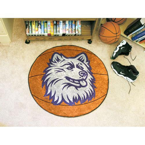 Connecticut Huskies NCAA Basketball Round Floor Mat (29)