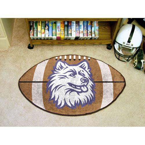 Connecticut Huskies NCAA Football Floor Mat (22x35)