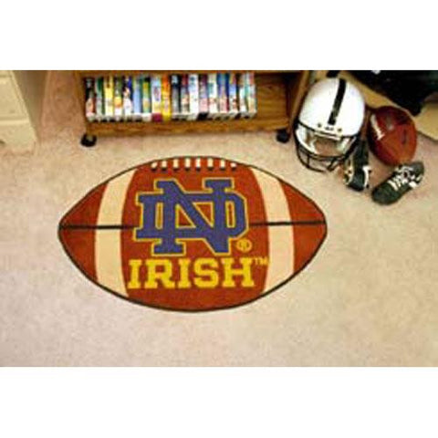 Notre Dame Fighting Irish NCAA Football Floor Mat (22x35) ND Logo