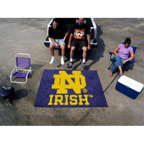 Notre Dame Fighting Irish NCAA Tailgater Floor Mat (5'x6') ND Logo