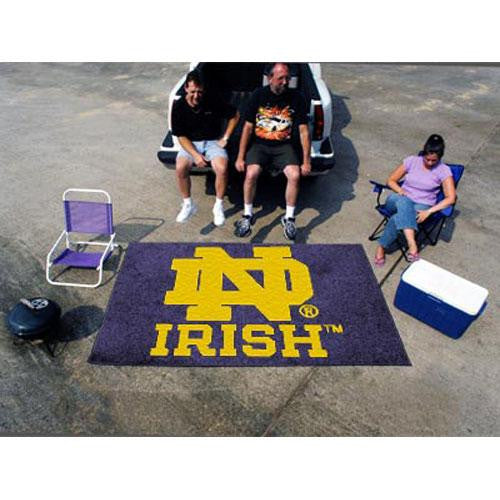 Notre Dame Fighting Irish NCAA Ulti-Mat Floor Mat (5x8') ND Logo