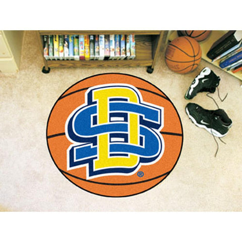 South Dakota State Jackrabbits NCAA Basketball Round Floor Mat (29)