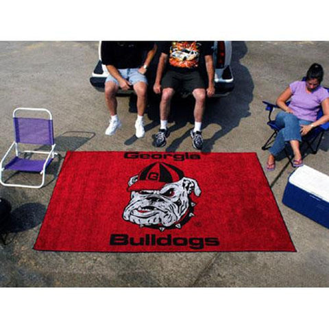 Georgia Bulldogs NCAA Ulti-Mat Floor Mat (5x8') Bulldog Logo