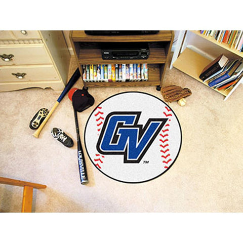 Grand Valley State Lakers NCAA Baseball Round Floor Mat (29)