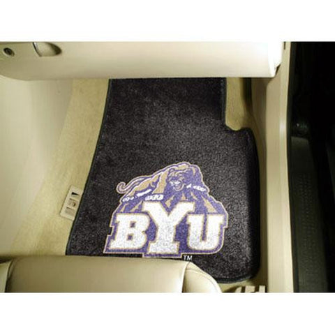 Brigham Young Cougars NCAA Car Floor Mats (2 Front)