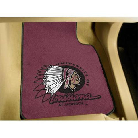 Louisiana Monroe Indians NCAA Car Floor Mats (2 Front)