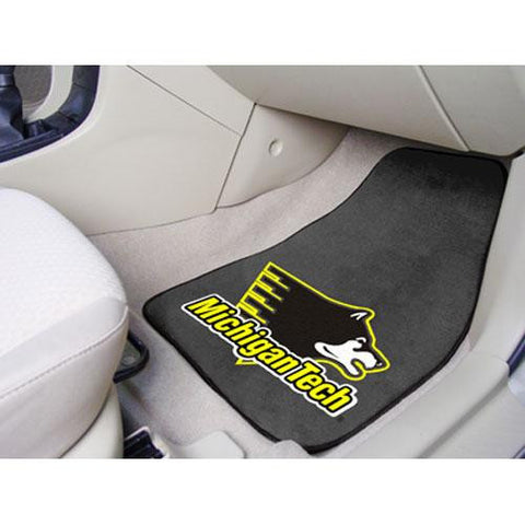 Michigan Tech Huskies NCAA Car Floor Mats (2 Front)