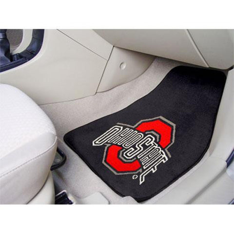 Ohio State Buckeyes NCAA Car Floor Mats (2 Front)