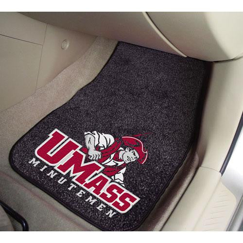 Massachusetts Minutemen NCAA Car Floor Mats (2 Front)