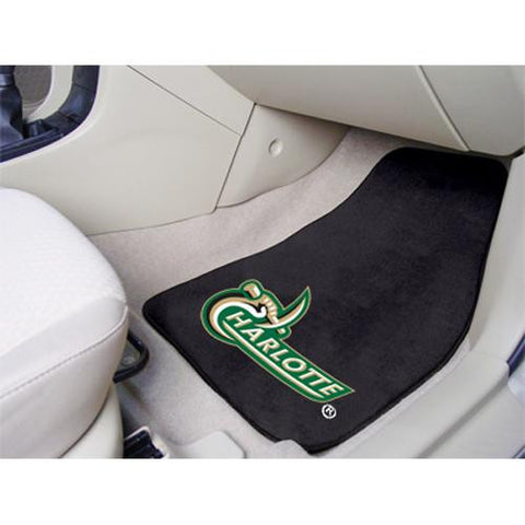 North Carolina Charlotte 49ers NCAA Car Floor Mats (2 Front)