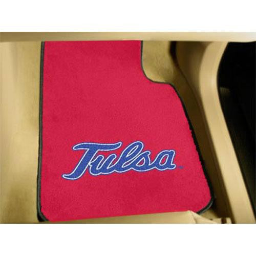 Tulsa Golden Hurricanes NCAA Car Floor Mats (2 Front)