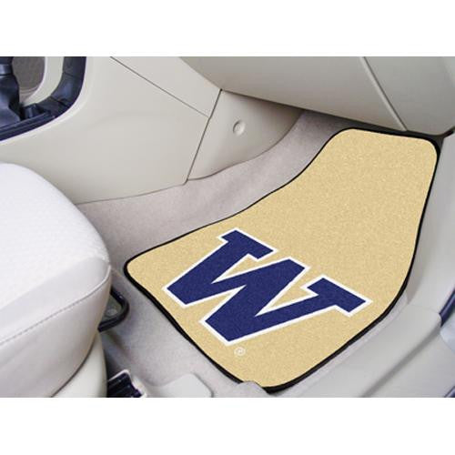 Washington Huskies NCAA Car Floor Mats (2 Front)