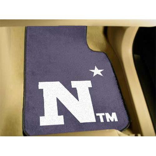 Navy Midshipmen NCAA Car Floor Mats (2 Front)