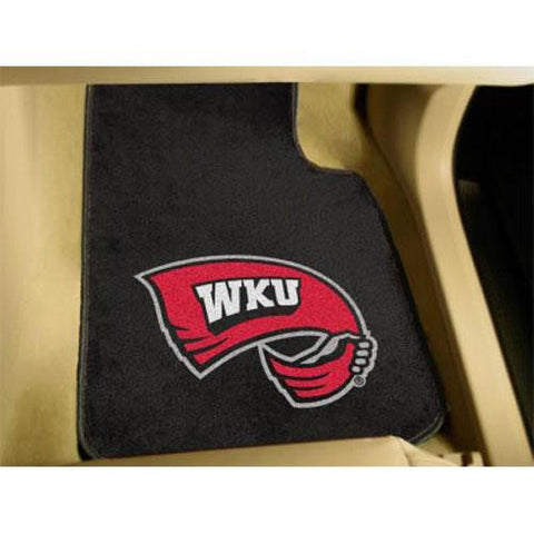 Western Kentucky Hilltoppers NCAA Car Floor Mats (2 Front)