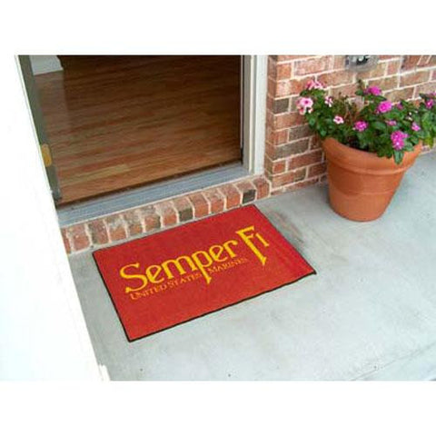 US Marines NCAA Starter Floor Mat (20x30)