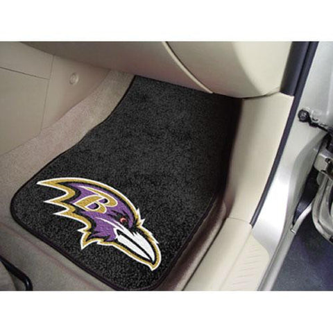 Baltimore Ravens NFL Car Floor Mats (2 Front)