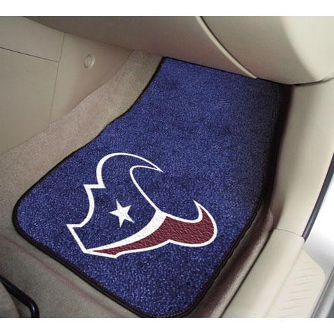 Houston Texans NFL Car Floor Mats (2 Front)