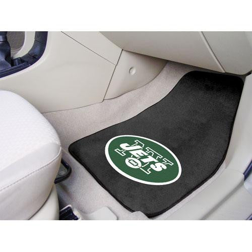 New York Jets NFL Car Floor Mats (2 Front)