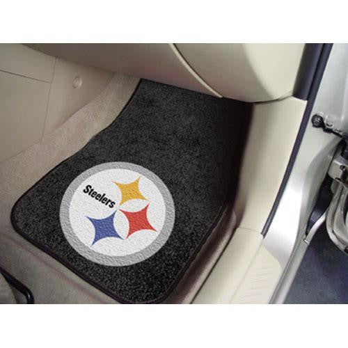 Pittsburgh Steelers NFL Car Floor Mats (2 Front)