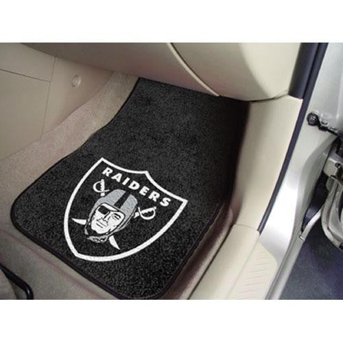 Oakland Raiders NFL Car Floor Mats (2 Front)