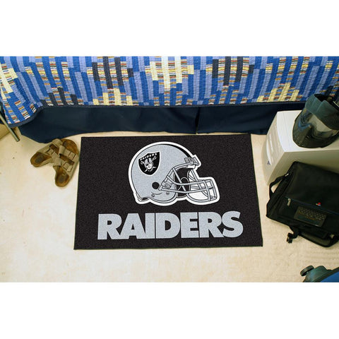 Oakland Raiders NFL Starter Floor Mat (20x30)