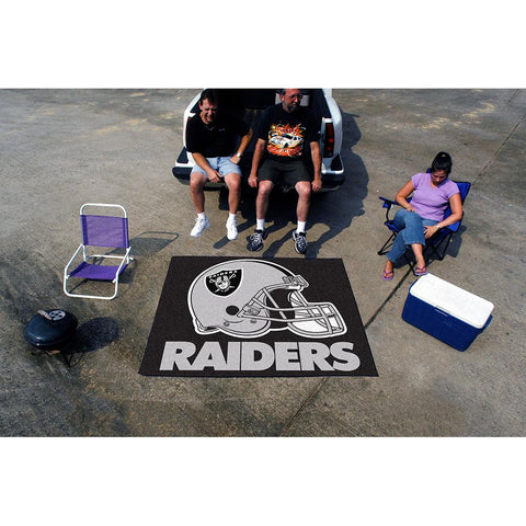 Oakland Raiders NFL Tailgater Floor Mat (5'x6')