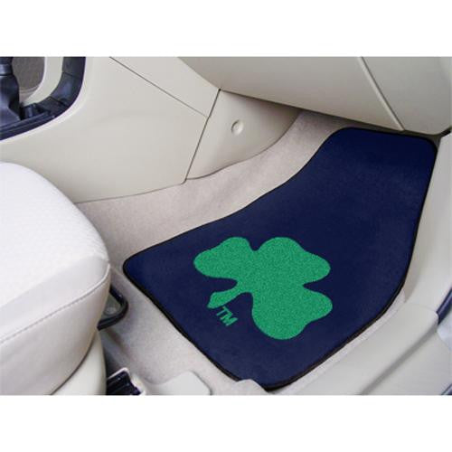 Notre Dame Fighting Irish NCAA Car Floor Mats (2 Front) ND Logo