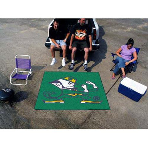 Notre Dame Fighting Irish NCAA Tailgater Floor Mat (5'x6') Fighting Irish Logo