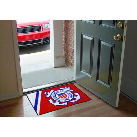 US Coast Guard NCAA Starter Floor Mat (20x30)