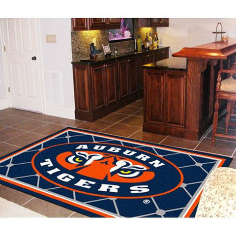 Auburn Tigers NCAA Floor Rug (4'x6') Tiger Eye