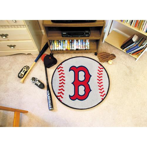 Boston Red Sox MLB Baseball Round Floor Mat (29)