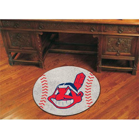 Cleveland Indians MLB Baseball Round Floor Mat (29)