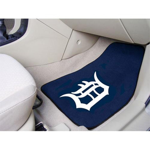 Detroit Tigers MLB Car Floor Mats (2 Front)