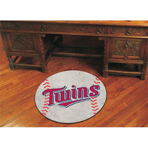 Minnesota Twins MLB Baseball Round Floor Mat (29)