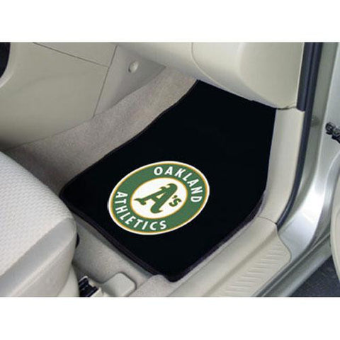 Oakland Athletics MLB Car Floor Mats (2 Front)