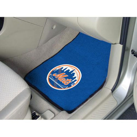 New York Mets MLB Car Floor Mats (2 Front)