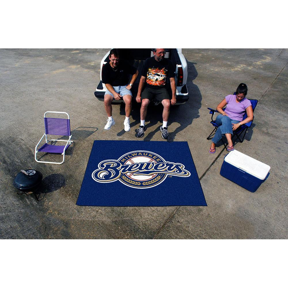 Milwaukee Brewers MLB Tailgater Floor Mat (5'x6')