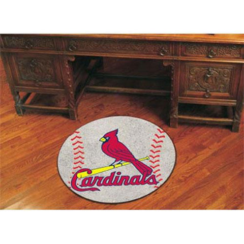 St. Louis Cardinals MLB Baseball Round Floor Mat (29)