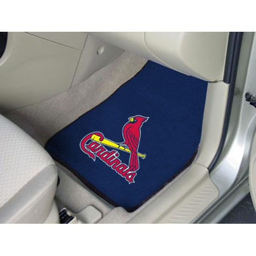 St. Louis Cardinals MLB Car Floor Mats (2 Front)