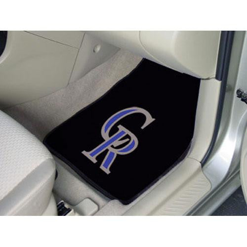 Colorado Rockies MLB Car Floor Mats (2 Front)