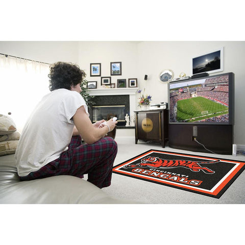 Cincinnati Bengals NFL Floor Rug (4'x6')