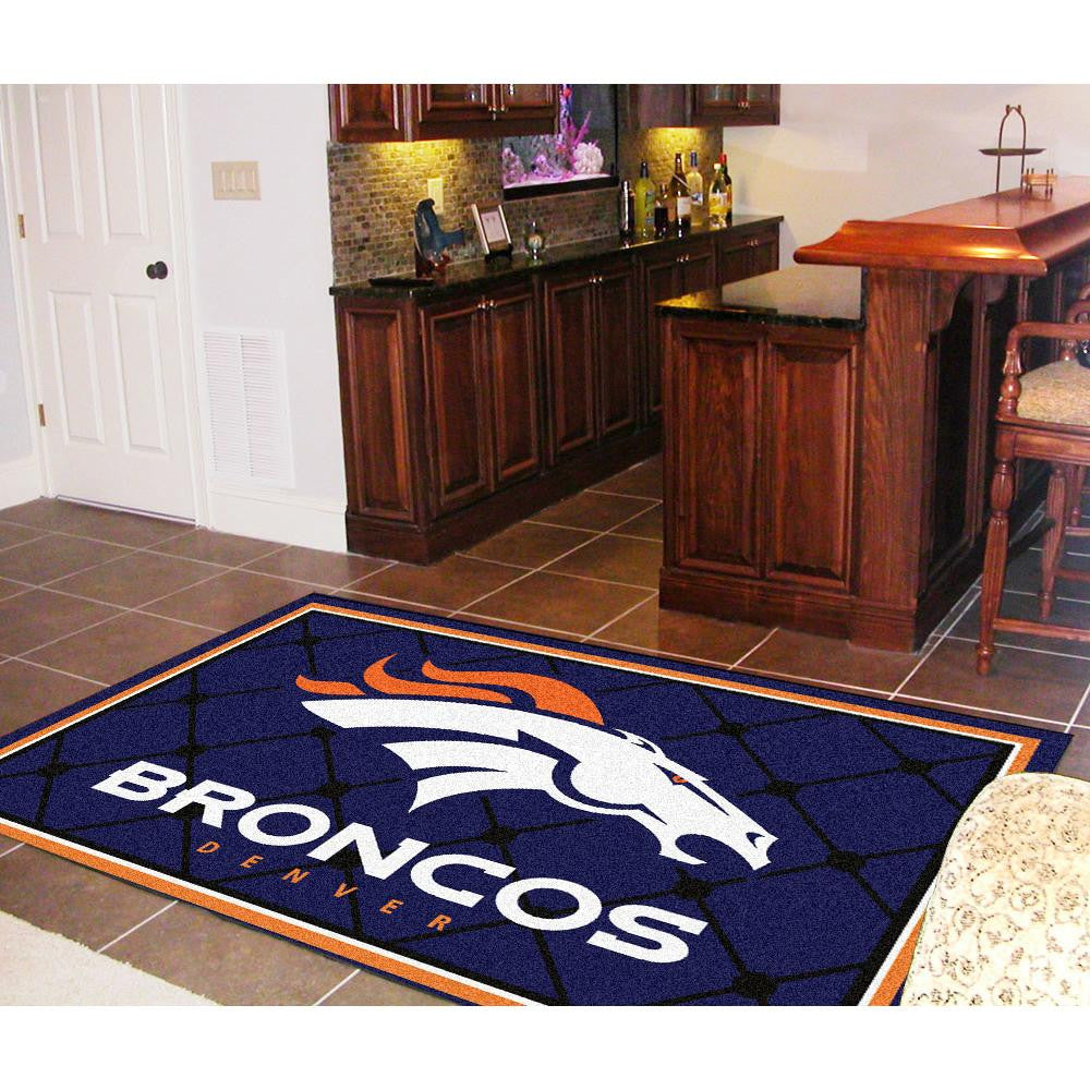 Denver Broncos NFL Floor Rug (60x96)