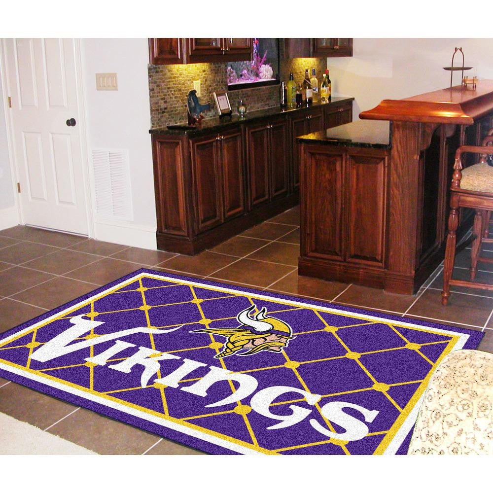 Minnesota Vikings NFL Floor Rug (5x8')