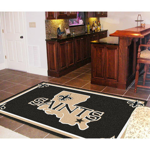 New Orleans Saints NFL Floor Rug (5x8')