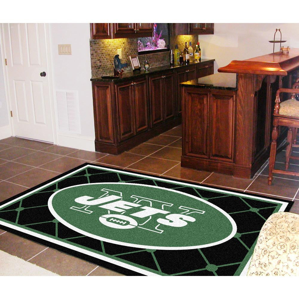 New York Jets NFL Floor Rug (5x8')