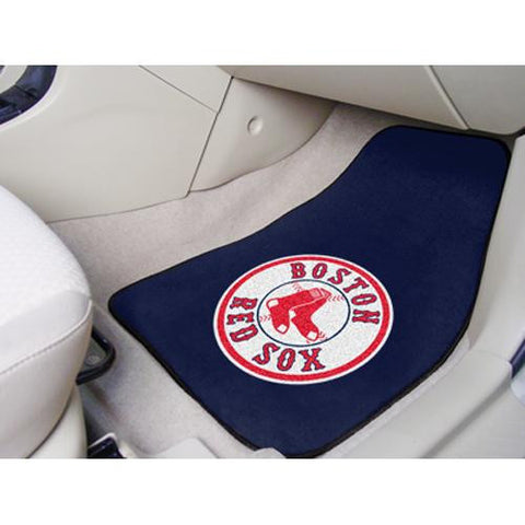 Boston Red Sox MLB Car Floor Mats (2 Front) Sock Logo