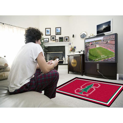 Stanford Cardinal NCAA Floor Rug (4'x6')