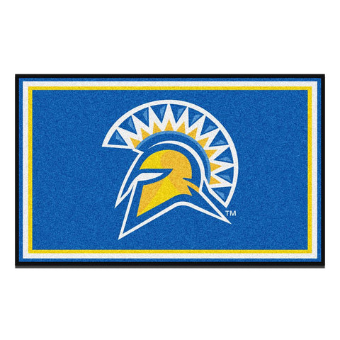 San Jose State Spartans NCAA 4x6 Rug (46x72)